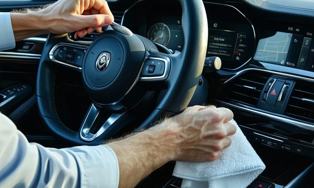 Interieur reinigingsproces